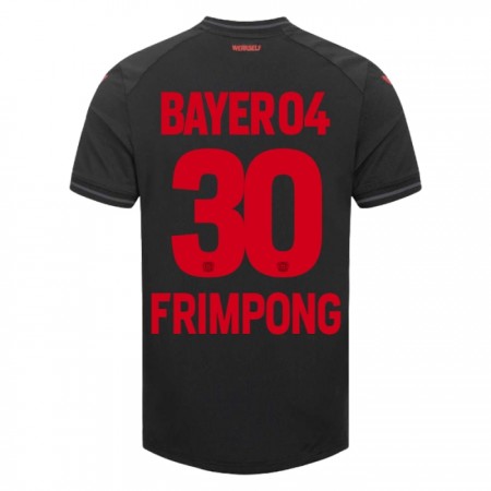 Maillot Bayer 04 Leverkusen Jeremie Frimpong 30 Domicile 2023-24